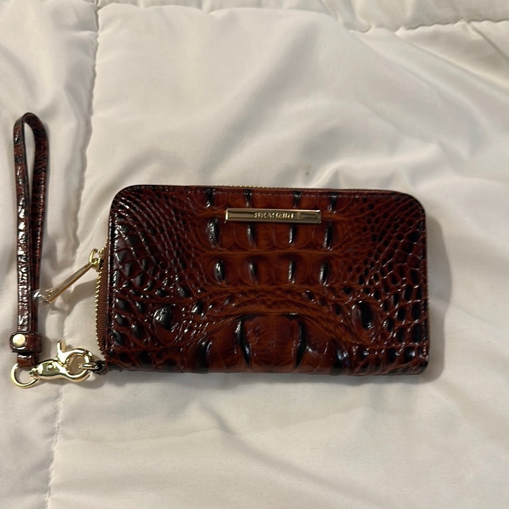 Brahmin Melbourne Pecan Anita Wallet